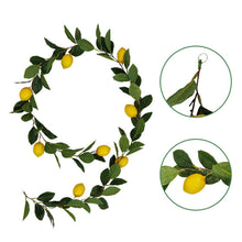 Load image into Gallery viewer, Artificial Lemon Simulation Fruit Vegetable String Foam Hanging Decor Hotel Hanging Photography Prop Pendant for Decoration