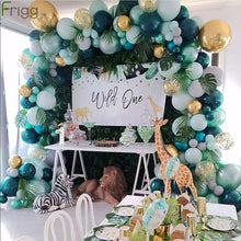 Load image into Gallery viewer, Jungle Animal Tableware Wild One Birthday Party Decor Boys Forest Party Supplies Jungle Safari Theme Party Decor Baby Shower