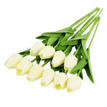 Load image into Gallery viewer, 10PCS Tulip Artificial Flower Real Touch Artificial Bouquet PE Fake Flower for Wedding Decoration Flowers Home Garden Decor