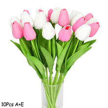 Load image into Gallery viewer, 10PCS Tulip Artificial Flower Real Touch Artificial Bouquet PE Fake Flower for Wedding Decoration Flowers Home Garden Decor