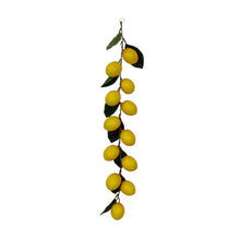 Load image into Gallery viewer, Artificial Lemon Simulation Fruit Vegetable String Foam Hanging Decor Hotel Hanging Photography Prop Pendant for Decoration