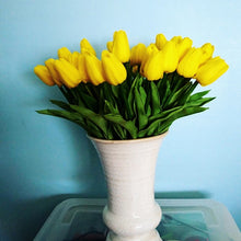 Load image into Gallery viewer, 10PCS Tulip Artificial Flower Real Touch Artificial Bouquet PE Fake Flower for Wedding Decoration Flowers Home Garden Decor