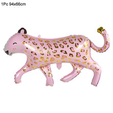 Load image into Gallery viewer, Jungle Birthday Party Decor Animal Palm Leaves Tablecloth Cups Plate Wild One Woodland Safari 1st Kids Birthday Party Decoration