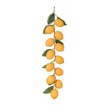 Load image into Gallery viewer, Artificial Lemon Simulation Fruit Vegetable String Foam Hanging Decor Hotel Hanging Photography Prop Pendant for Decoration