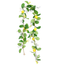 Load image into Gallery viewer, Artificial Lemon Simulation Fruit Vegetable String Foam Hanging Decor Hotel Hanging Photography Prop Pendant for Decoration