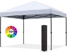 Load image into Gallery viewer, ABCCANOPY Outdoor Easy Pop up Canopy Tent (10X10, White)