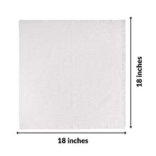 Load image into Gallery viewer, Dinner Cloth Napkins, Cotton Linen Blend 12 Pack Natural Premium Quality, Mitered Corners for Every Day Use Napkins are Pre Shrunk and Good Absorbency Christmas Cloth Napkins Ivory