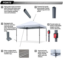Load image into Gallery viewer, ABCCANOPY Outdoor Easy Pop up Canopy Tent (10X10, White)
