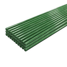 Load image into Gallery viewer, Garden Stakes 48 inch 30 Pack Solid Green Glass Fiber Plant Support Rod Tomato Trellis Stakes