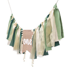 Load image into Gallery viewer, Fox Wild One Highchair Banner - highchair Banner 1st Birthday Boy,Wild Things Highchair Banner, Woodland Birthday, Safari Jungle Highchair Banner, high Chair Banner First Birthday Boy,one High Chair Banner Boy Party Decorations,1st Birthday Party Photo Pr