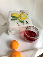 Load image into Gallery viewer, 40-ct 3-ply 5x5 Lemon Napkins Lemon Paper Napkins Lemon Napkins Paper Lemon Cocktail Napkins Lemon Dessert Napkins Spring Paper Napkins Summer Paper Napkins Mother's Day Napkins Father's Day Napkins