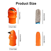 Load image into Gallery viewer, 10 Pack Gardening Silicone Thumb Knife Harvesting Tools, Fruit Vegetable Picker, Potted Plant Trimming Silicone Thumb Knife Set Picking Portable Knives Gardening Tools