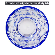 Load image into Gallery viewer, 10 Oz 8-Piece Premium Unbreakable Drinking Glasses Plastic Tumblers Dishwasher Safe BPA Free Small Acrylic Juice Glasses for Kids Plastic Water Glasses (Blue)