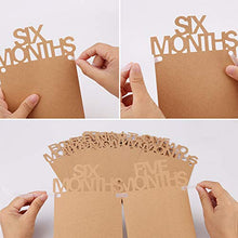 Load image into Gallery viewer, OOTSR 1st Birthday Photo Banner Growth Record 1-12 Month Photo Prop for First Birthday Party Bunting Decor