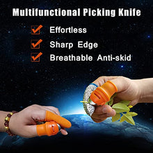 Load image into Gallery viewer, 10 Pack Gardening Silicone Thumb Knife Harvesting Tools, Fruit Vegetable Picker, Potted Plant Trimming Silicone Thumb Knife Set Picking Portable Knives Gardening Tools