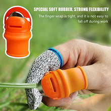 Load image into Gallery viewer, 10 Pack Gardening Silicone Thumb Knife Harvesting Tools, Fruit Vegetable Picker, Potted Plant Trimming Silicone Thumb Knife Set Picking Portable Knives Gardening Tools