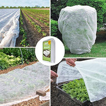 Load image into Gallery viewer, Plant Covers Freeze Protection,10Ft x 30Ft Reusable Floating Row Cover,Freeze Protection Plant Blankets for Cold Weather (Support Hoops Not Included)
