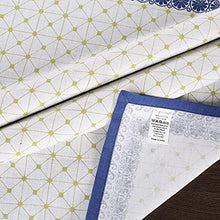 Load image into Gallery viewer, FINGERCRAFT Cloth Napkins Set of 12 Cotton Linen Blend Printed Dinner Napkins Perfect for Parties Dinners Weddings Cocktail Napkins Cloth 20x20 (Set of 12, Lemon Leaf Print)