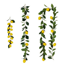 Load image into Gallery viewer, Artificial Lemon Simulation Fruit Vegetable String Foam Hanging Decor Hotel Hanging Photography Prop Pendant for Decoration