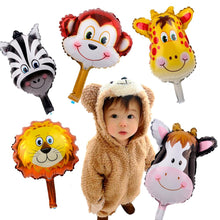 Load image into Gallery viewer, Jungle Animal Tableware Wild One Birthday Party Decor Boys Forest Party Supplies Jungle Safari Theme Party Decor Baby Shower

