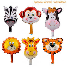 Load image into Gallery viewer, Jungle Animal Tableware Wild One Birthday Party Decor Boys Forest Party Supplies Jungle Safari Theme Party Decor Baby Shower
