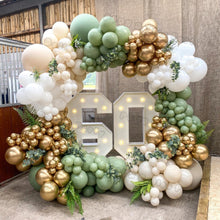 Load image into Gallery viewer, Jungle Safari Party Balloons Green Balloon Garland Arch Kit Wild First Birthday Party Decor Kids Baby Shower Latex Ballon Chain
