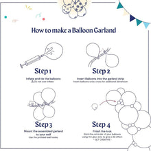Load image into Gallery viewer, Royal Blue Yellow White Balloons Arch Kit Baby Shower Ballon Garland Boys First Birthday Party Kids Wedding Decor Helium Globos
