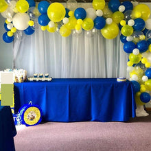 Load image into Gallery viewer, Royal Blue Yellow White Balloons Arch Kit Baby Shower Ballon Garland Boys First Birthday Party Kids Wedding Decor Helium Globos

