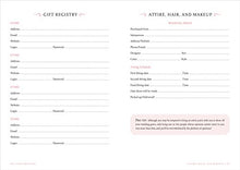 Load image into Gallery viewer, The Wedding Planner Checklist (A Portable Guide to Organizing your Dream Wedding)
